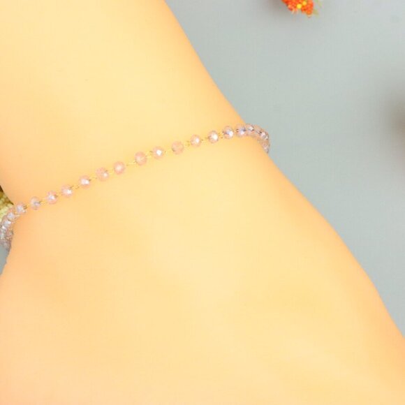 "Handmade Anklet – A Stylish Choice for Women, Thoughtful Gift Idea, EVCH1472 - Picture 4 of 10